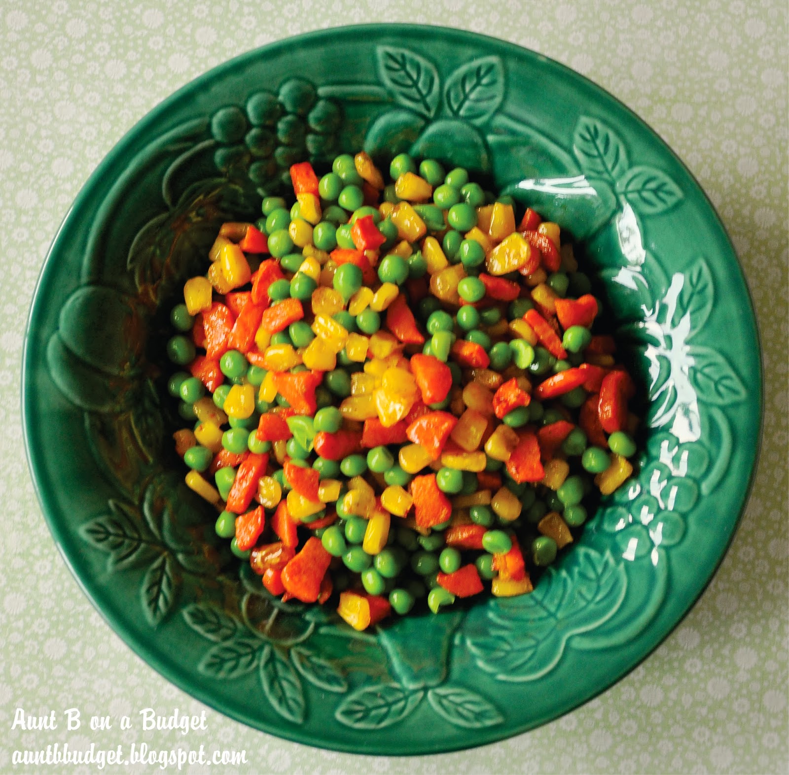 Aunt B on a Budget Not Your Mama's Mixed Vegetables