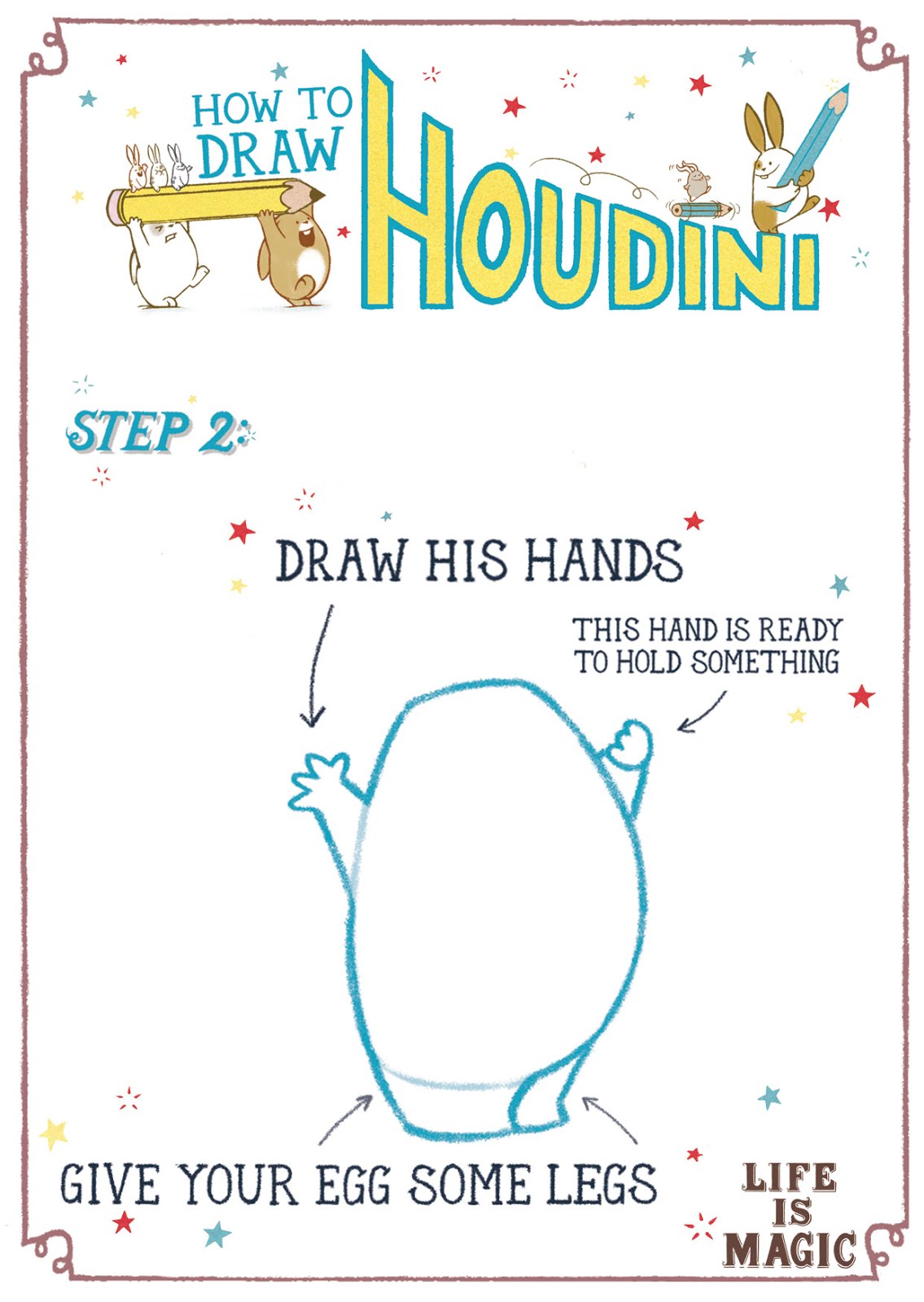 How to draw a BUNNY!