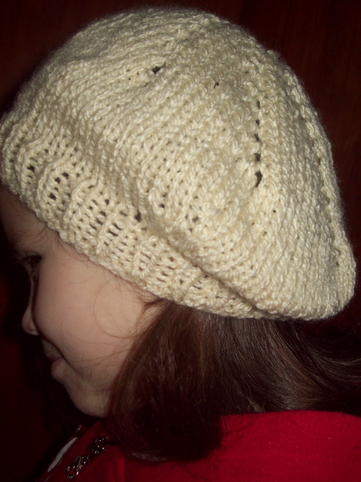 Como hacer una boina tejida con dos agujas Imagui