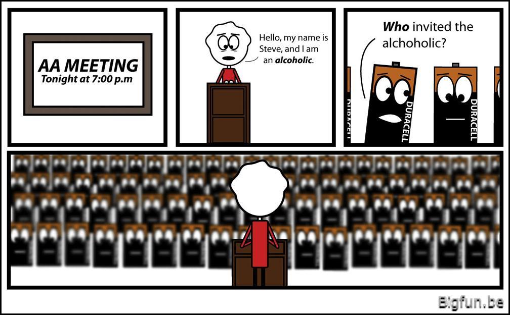 Slavenka & Obi AA Meeting