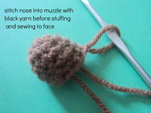 Little Bigfoot Bear Free Crochet Pattern ~ Amigurumi To Go