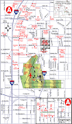 . Las Vegas tem tido uma elevada concentração de empresas tecnológicas em . (las vegas map)