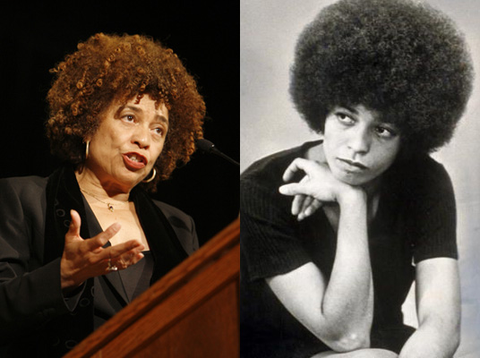 angela davis childhood