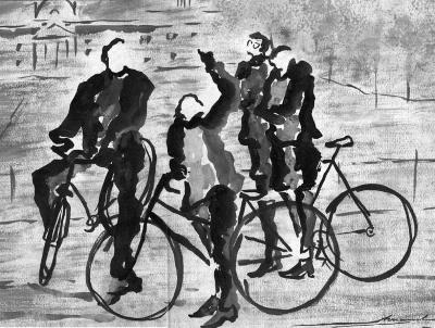 Les cyclistes