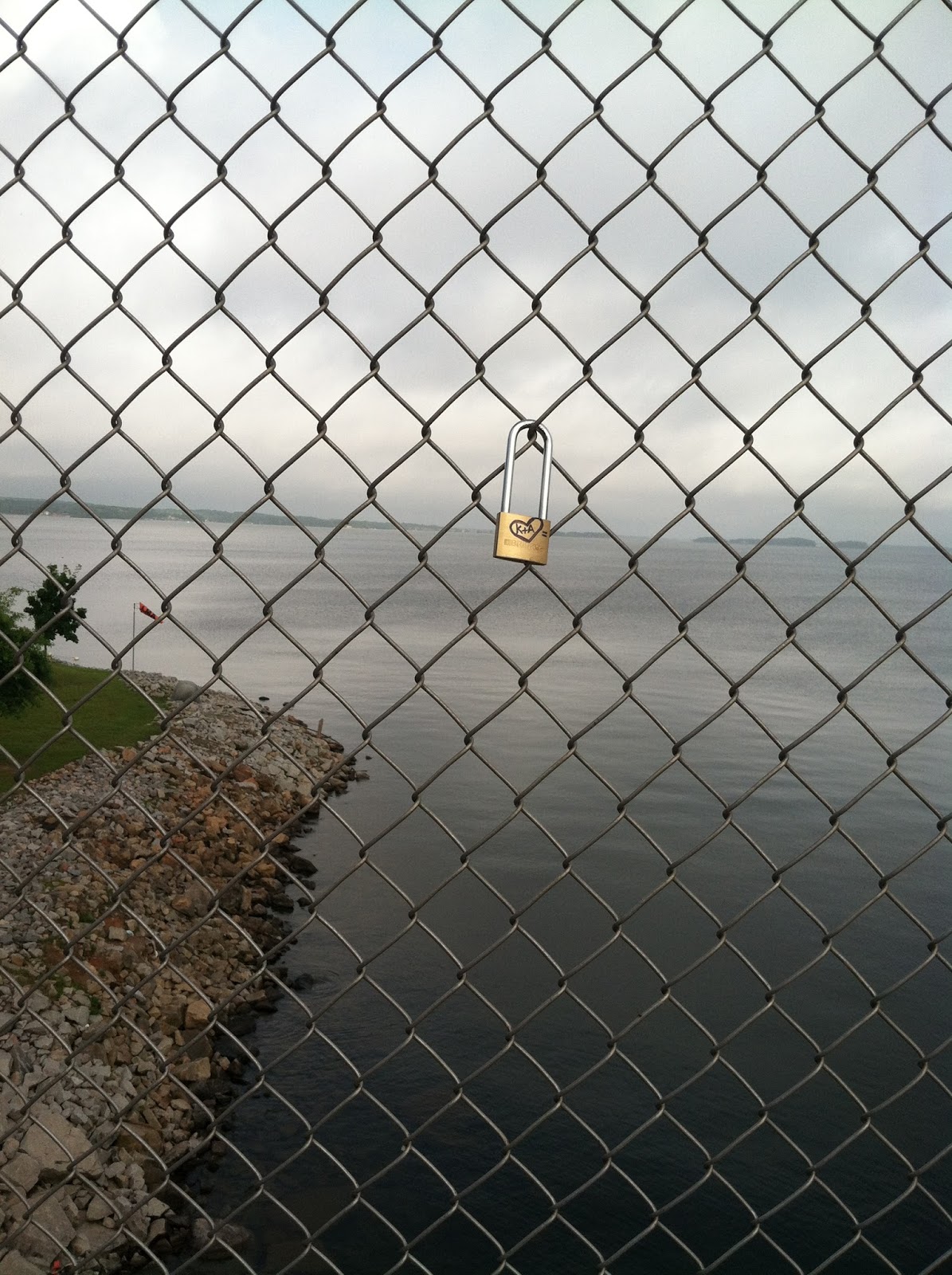 cfLegette Originals Dam Locks Showing Up On Lake Murray