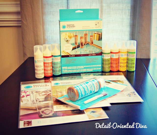 Easy Glass Etching with Martha Stewart Crafts