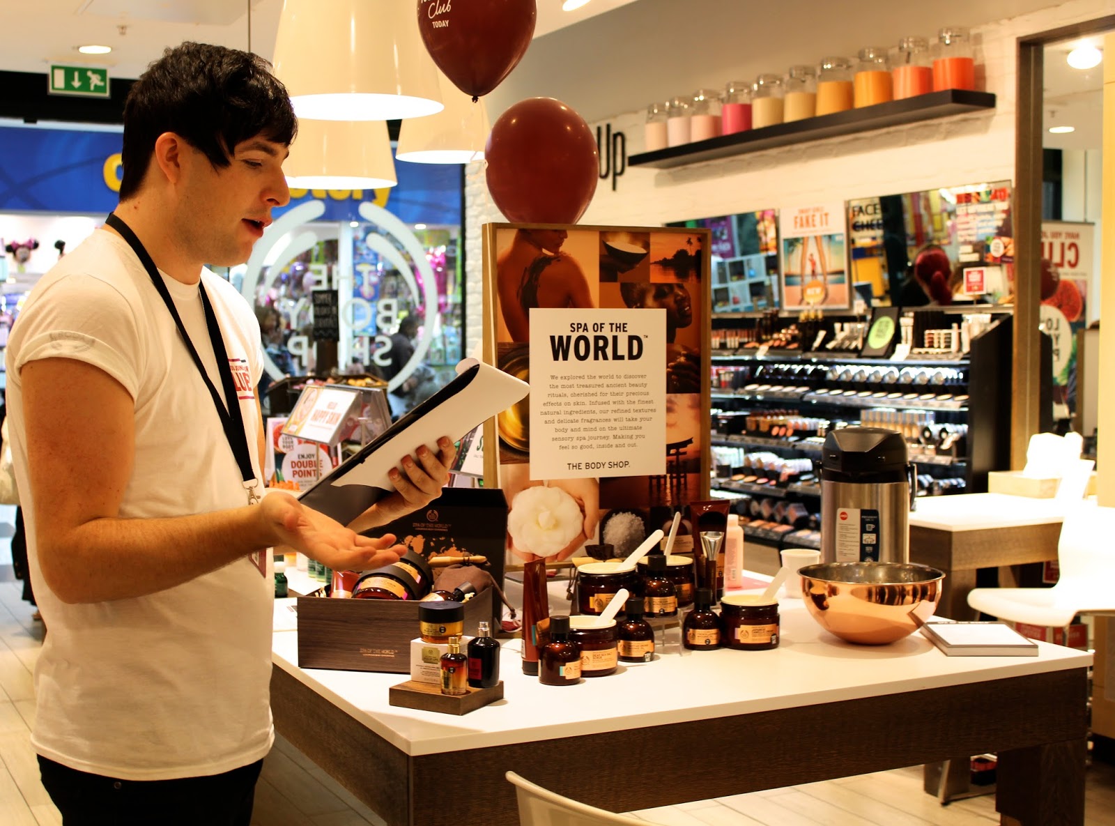 The Body Shop Spa Of The World Launch by lauren jane