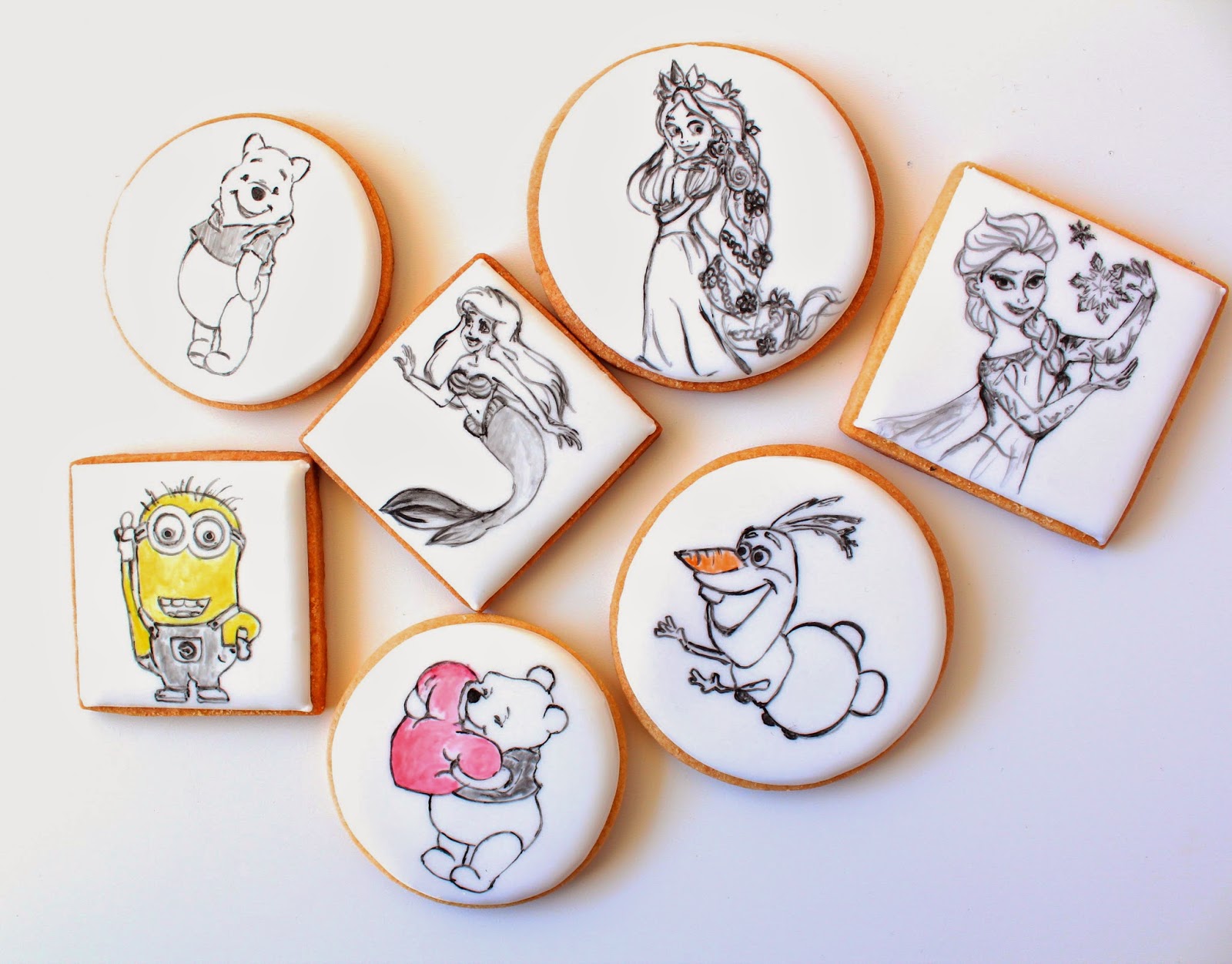 Sweeten Your Day Disney Character Icing Cookies キャラクターアイシングクッキー