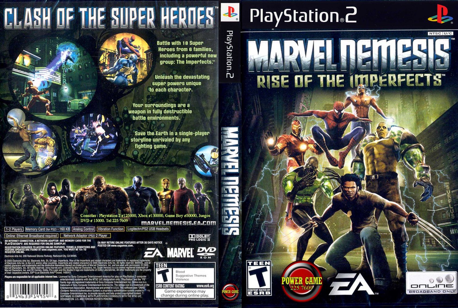 Marvel Nemesis Playstation 2