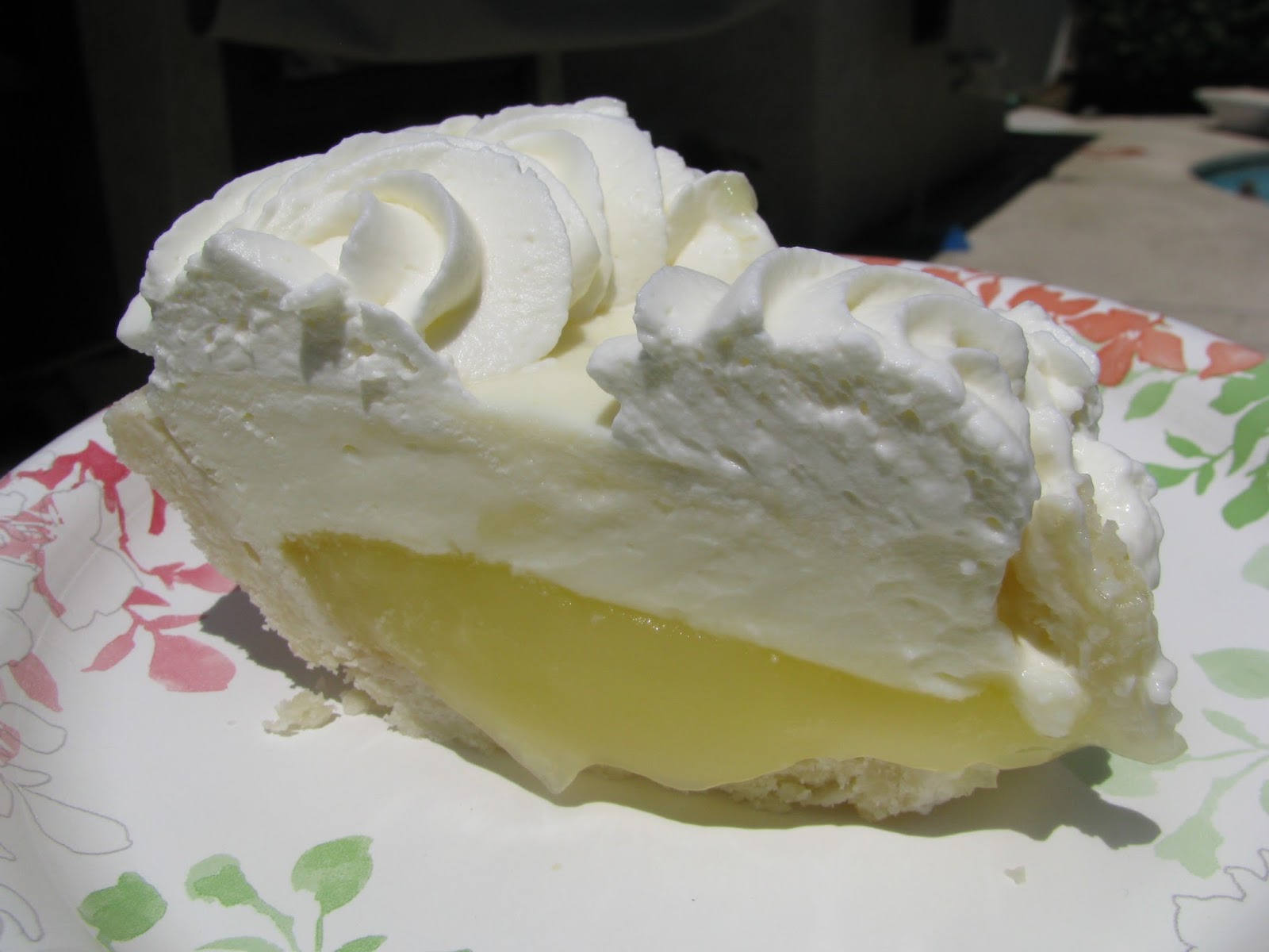 Corrie Food Double Cream Lemon Pie Marie Callender's