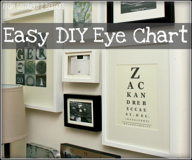 Eye Chart Art