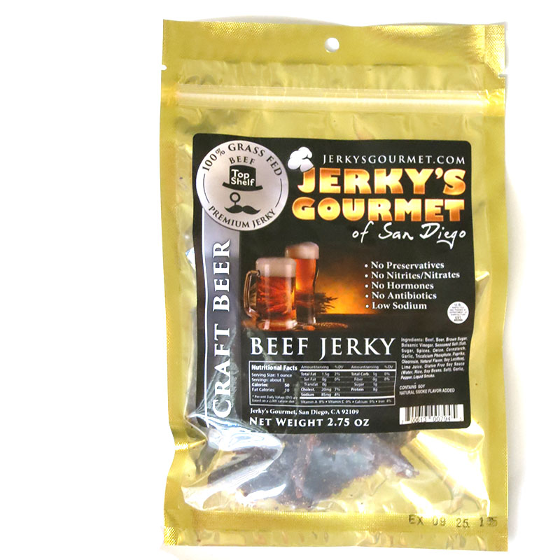 Jerky's Gourmet Craft Beer Beef Jerky Reviews