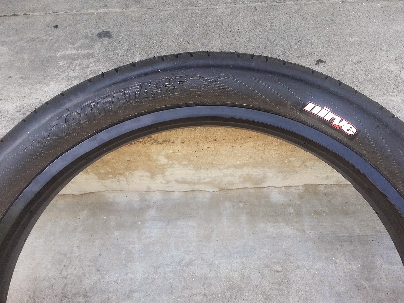 Junky Rusty Bikes Blog Nirve FatAss 24"x3" Black beach cruiser tires
