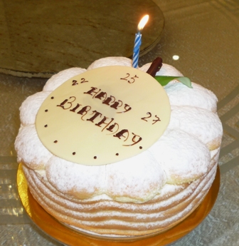 Healthy Birthday Cake on Hong Kong Food Blog  Pear Charlotte Healthy Birthday Cake