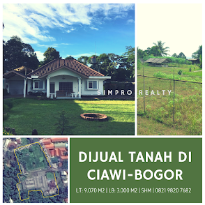 Dijual Tanah di Ciawi