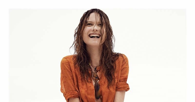 Celeb Diary: Behati Prinsloo at the Beach for Vogue Spain Spread by
