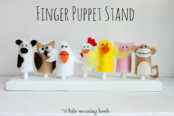 While Wearing Heels Finger Puppet Stand Custom Puppet Display Stand While Wearing Heels Finger Puppet Stand Custom Puppet Display Stand