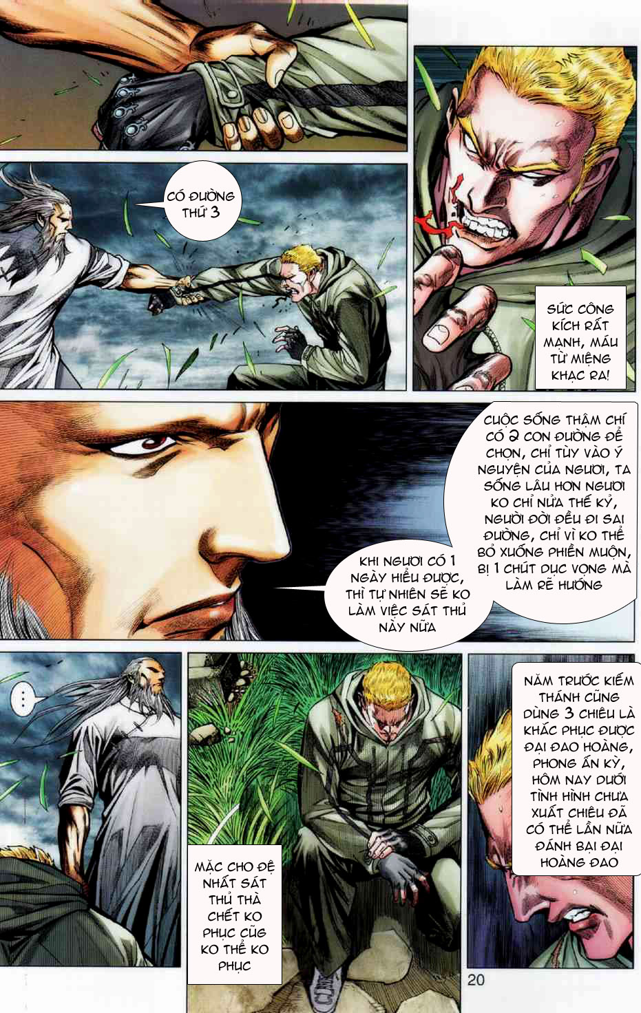 Thần Long Huyết Kiếm Chap 8 trang 18