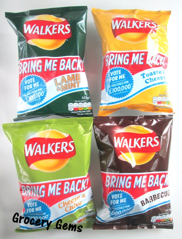 Grocery Gems Review Walkers Bring It Back Flavours Beef & Onion and