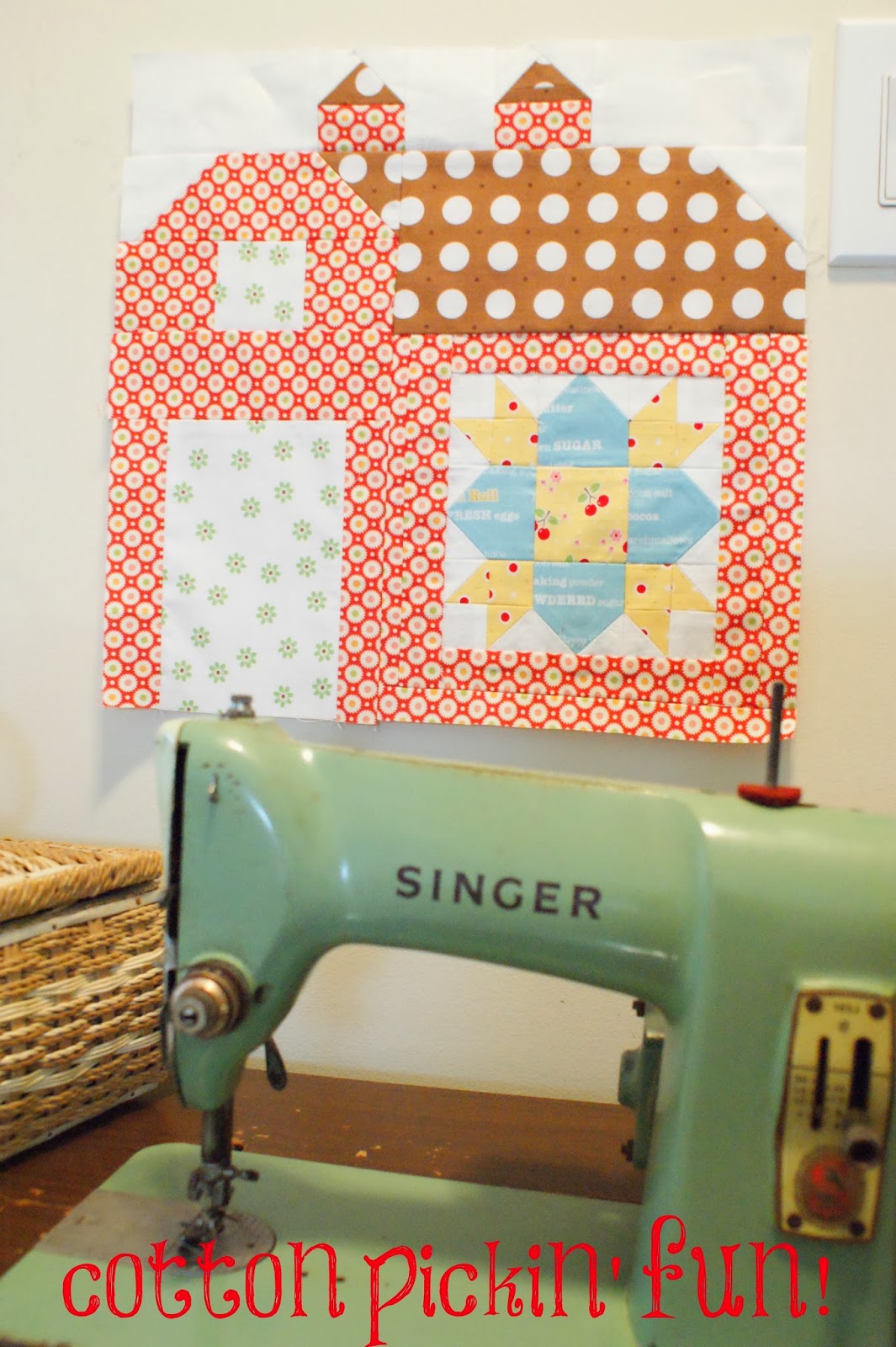 cotton pickin' fun! Happily Sewing