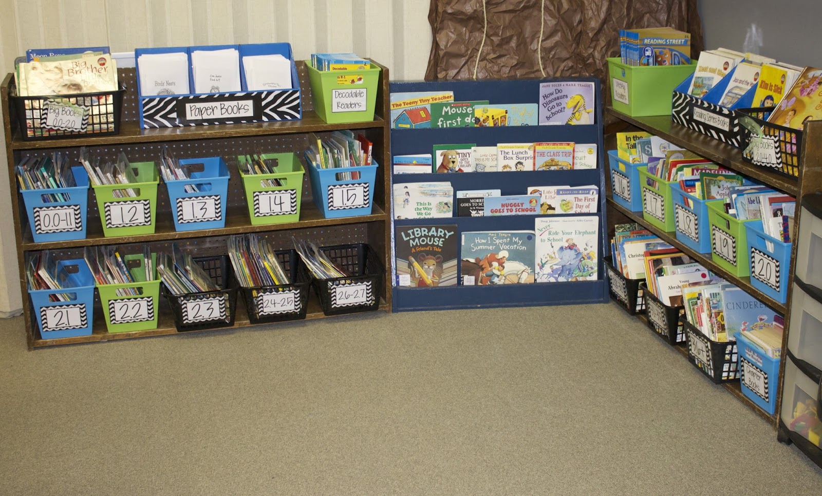 How to Organize Classroom Library Where the First Graders Are