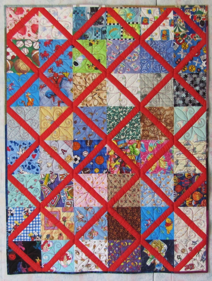 Alamosa Quilter: Lattice Quilt Tutorial