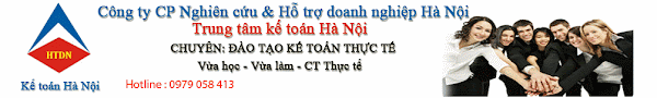 Đào tạo kế toán thực hành,kế toán thuế- Hỗ trợ xin việc làm miễn phí !