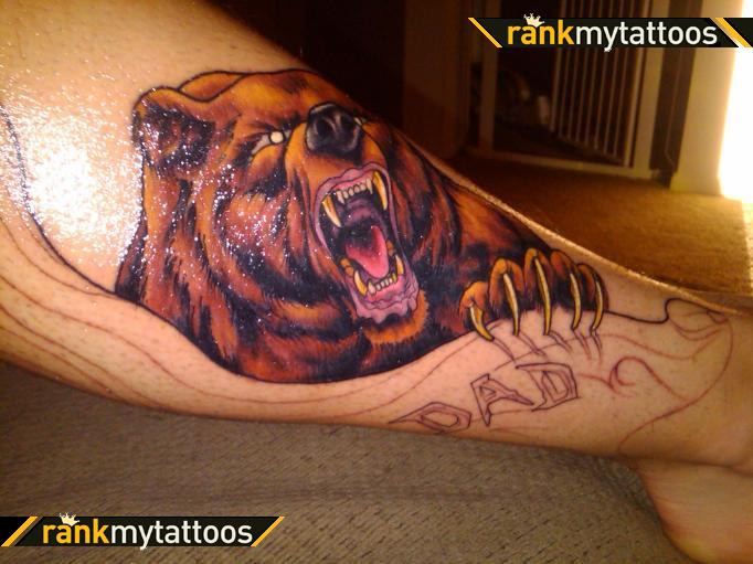 Wild Tattoos Wild Bear Tattoos