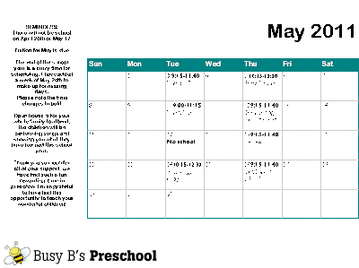 Busy B's Preschool