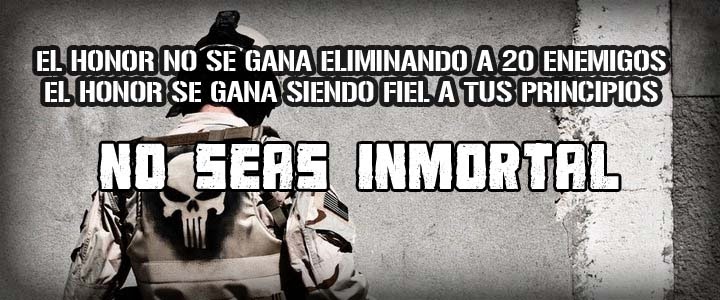 NO SEAS INMORTAL