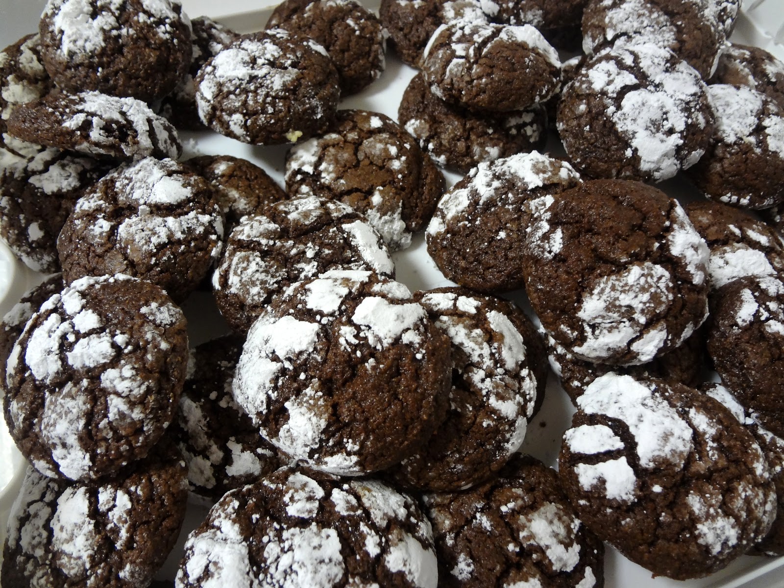Courageous Joy Cocoa Crinkle Cookies (Hersheys)