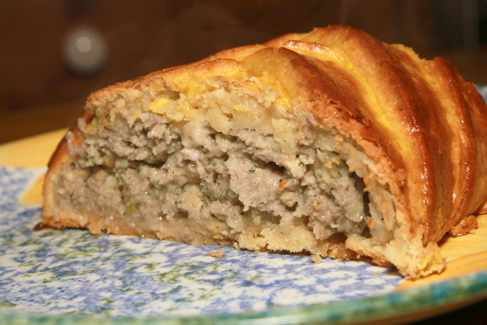 The Chicken Keeper's Kitchen All Wrapped Up! Joan's Sausage Meat Plait