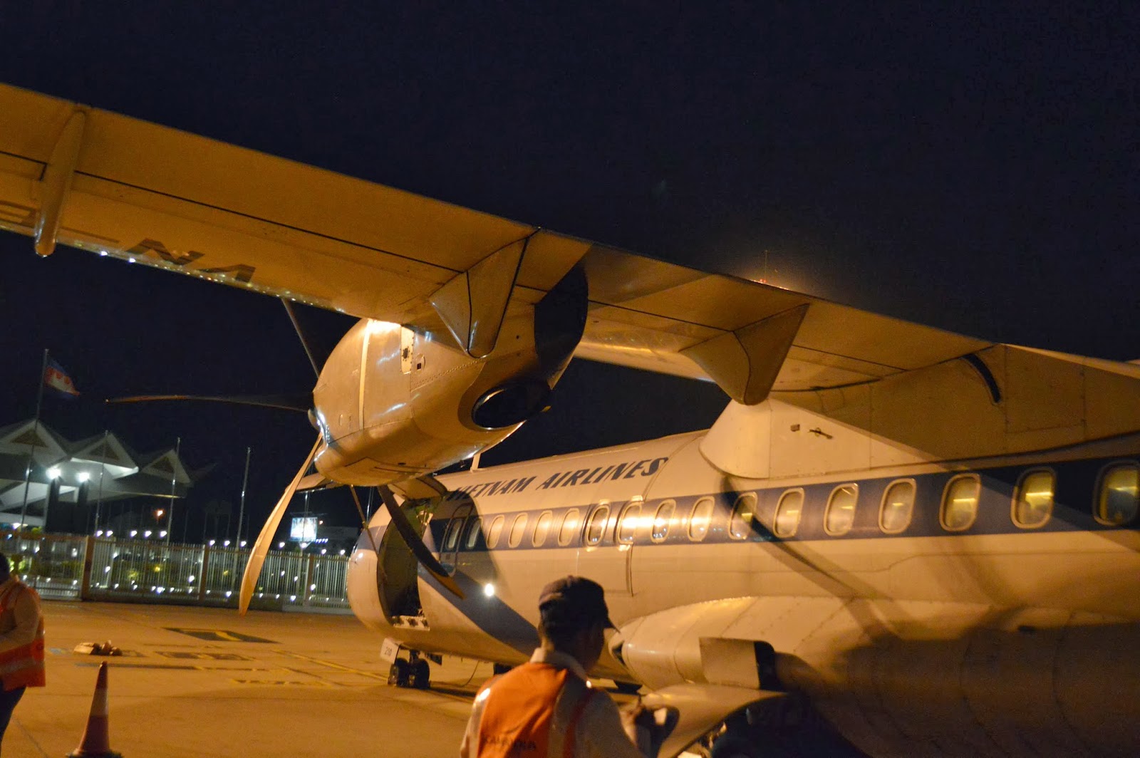 Cambodia Angkor Air Flight 108 Siem Reap to Phnom Penh on the ATR72200