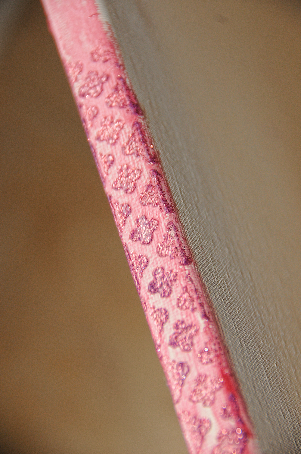 What A Beautiful Mess BoBunny Canvas Glitter paste Tutorial