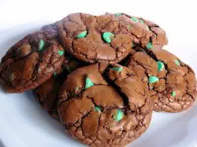 Cara Membuat Mint Chocolate Cookies