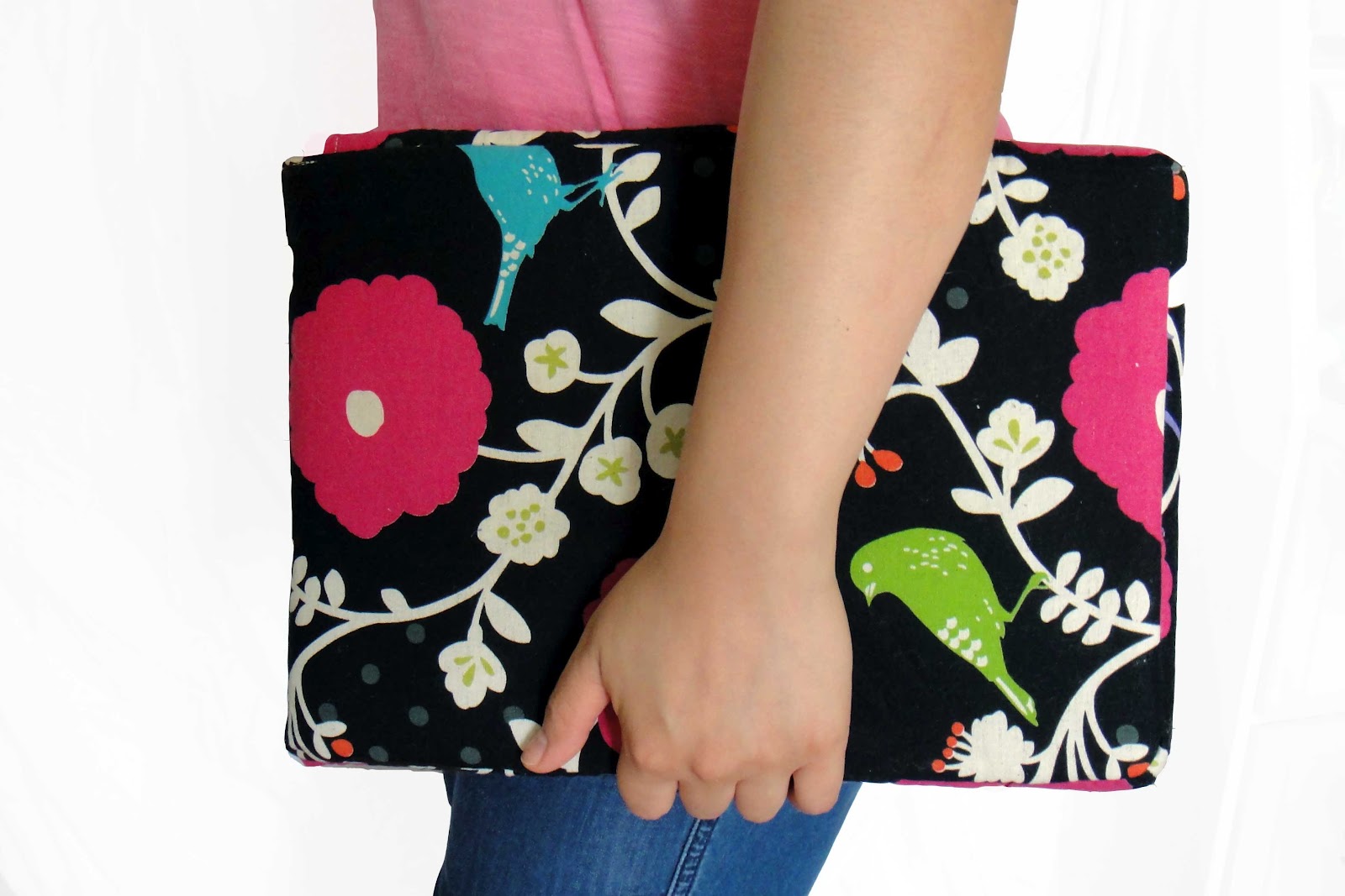 The Gilded Hare diy laptop sleeve tutorial