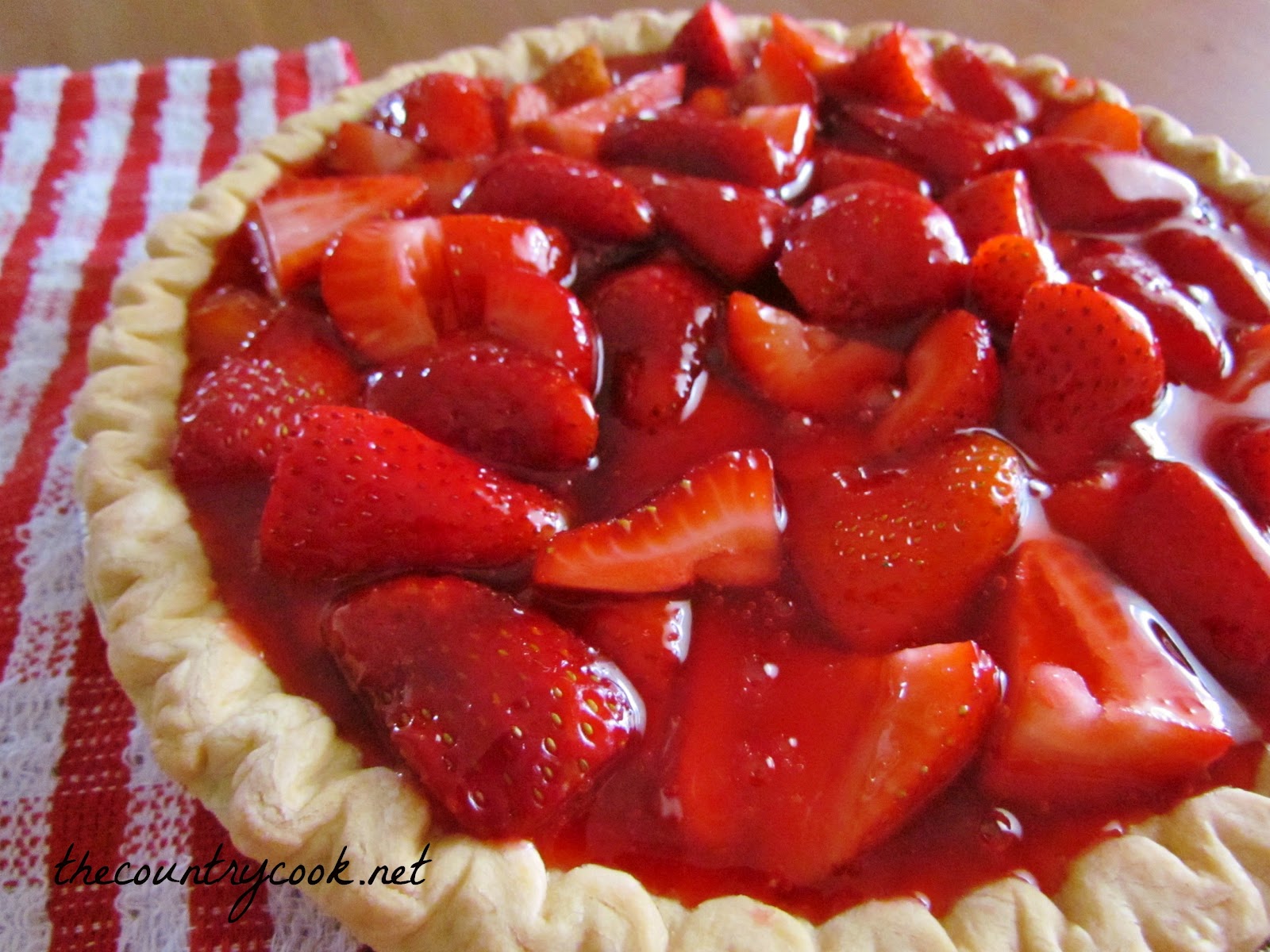 Copycat Shoney's Strawberry Pie The Country Cook