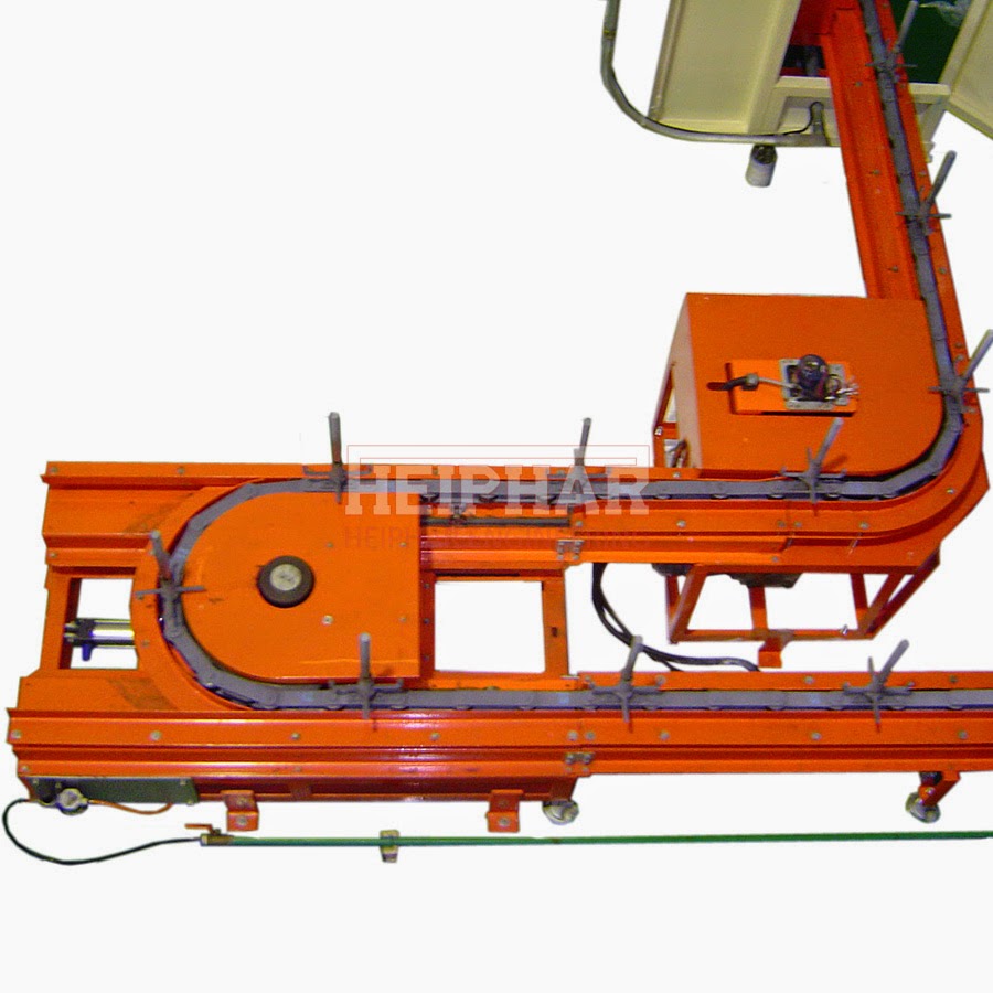 HEIPHAR ระบบโซ่ลำเลียง แบบพื้นราบ ( Floor Chain Conveyor )