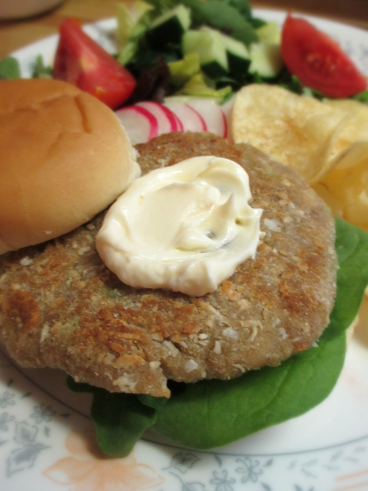 Just my Stuff Coconut Chicken Burger