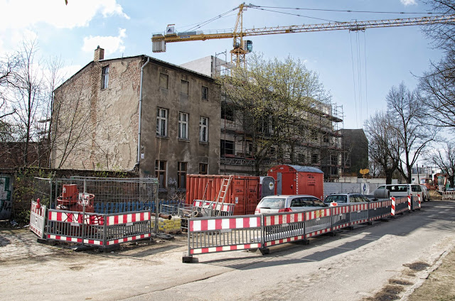 Baustelle Sandino Hofgärten, Sandinostraße / Konrad-Wolf-Straße, 13055 Berlin, 27.03.2014