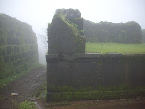 A "CROSS-SECTIONAL VIEW" of a wall of the "Market Place".