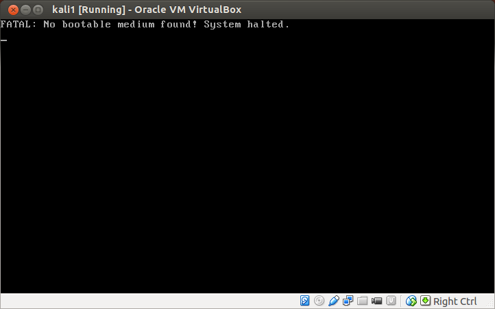 kali linux virtualbox image install fail kali linux virtualbox image install fail