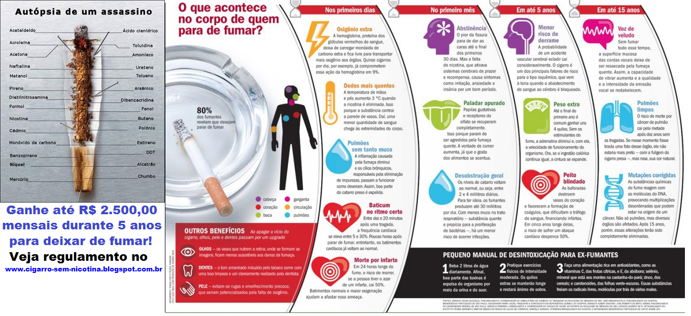Pare de Fumar Fumando! E ganhe renda mensal!!!