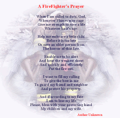 Firefighter's Prayer