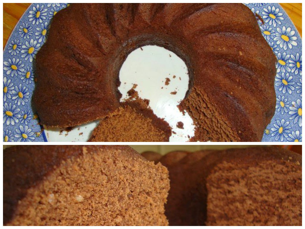 Devil's Food Cake En Microondas 
