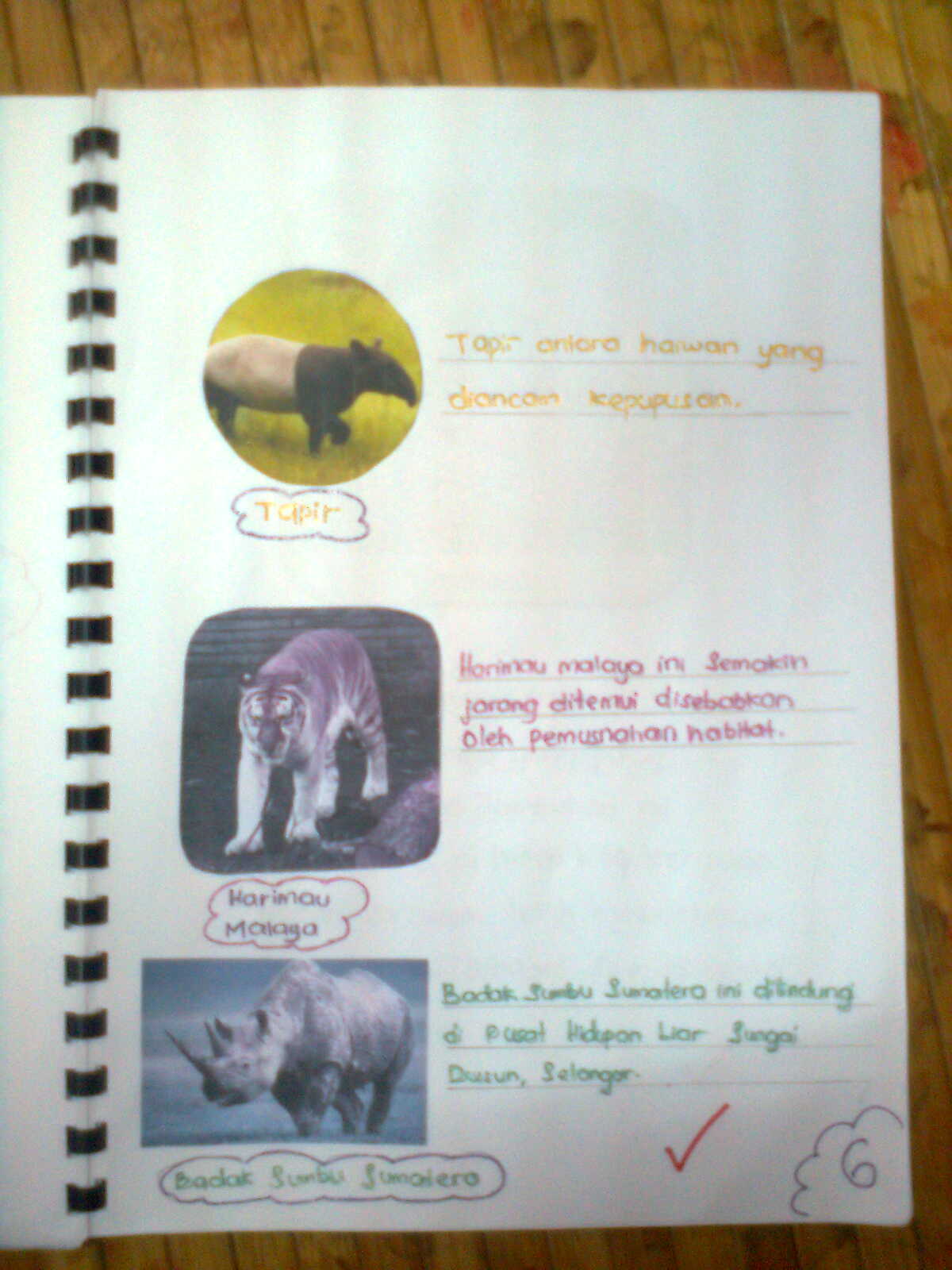 Longk I 2u Buku Skrap Folio Sains Tahun 6 Tema Menyiasat Benda Hidup