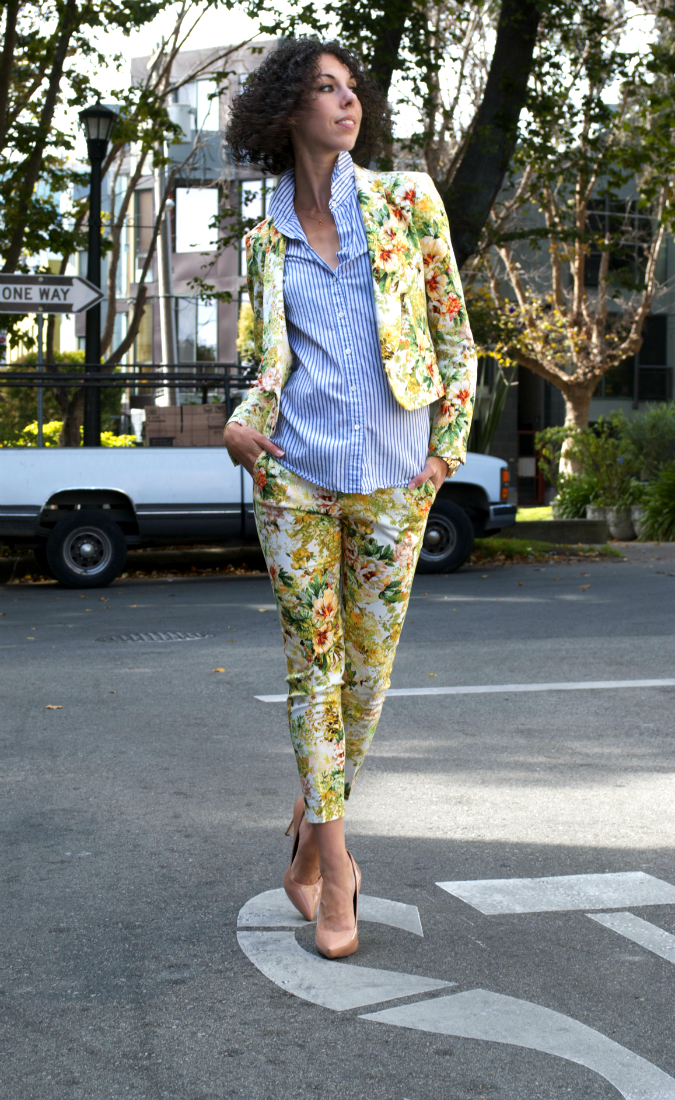 TALL COTTON Flower Power Suit