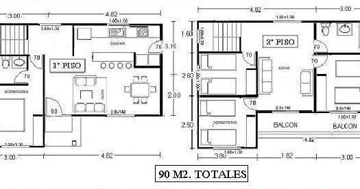 Planos de Casas, Modelos y Diseños de Casas: Planos de casas pequeñas