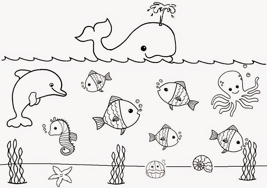 recursos para educación inicial: DIBUJOS DE ANIMALES PARA COLOREAR...