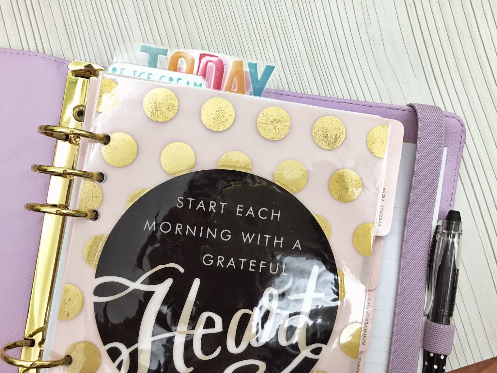 Happiness is Scrappy: Planner  How To Make Page Marker for Your Planner